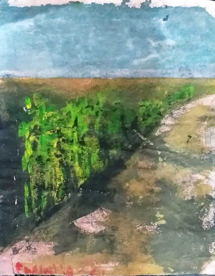 MAIZ Otros Tela Paisaje