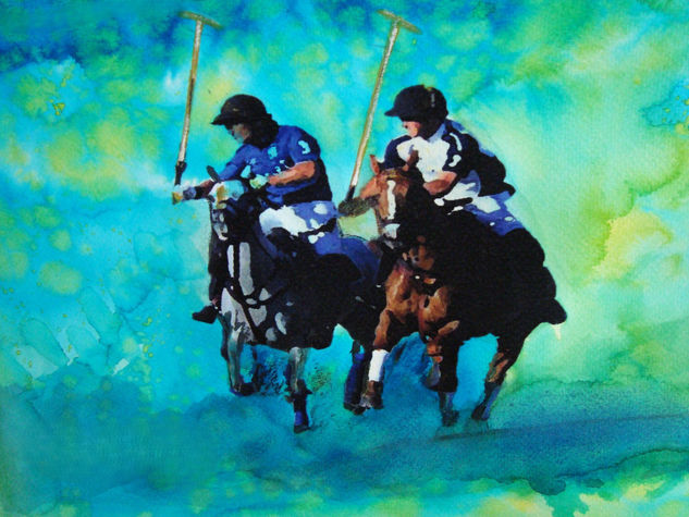EN LAS ESTRELLA 1 Watercolour Paper Sports