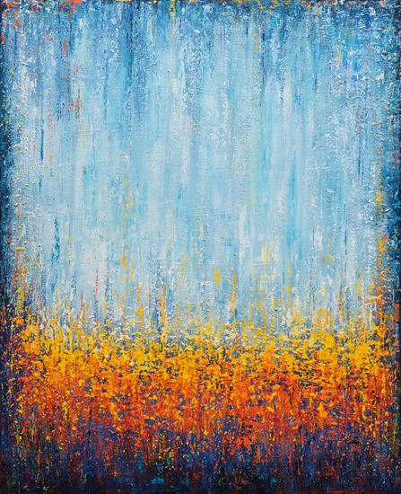 Autumn Sunset Dream Acrylic Canvas Landscaping