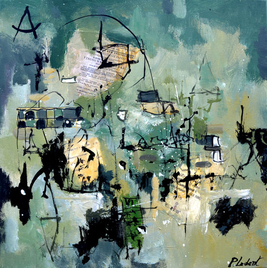 Ancient draftwork Oil Canvas Others