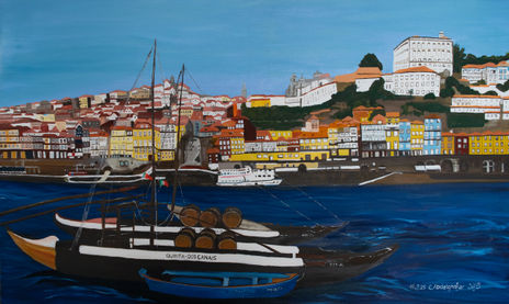 Porto's famous harbor