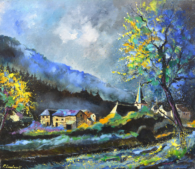 Magic landscape in Bohan