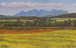 Montserrat en azul