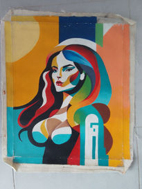 Mujer Pop Art