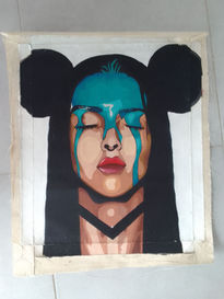 Mujer en Pop Art