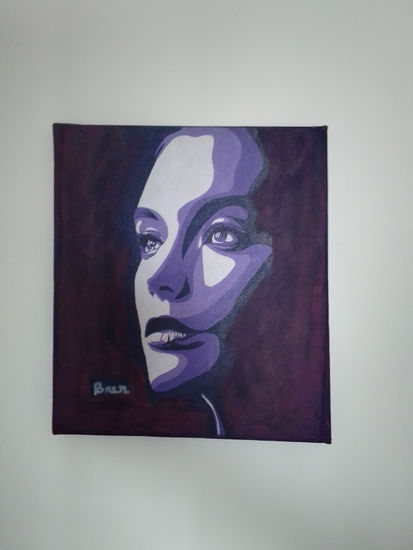 SOLD Acrylic Canvas Portrait