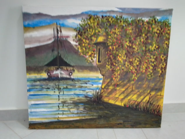 Manglares Cartagena Acrylic Canvas Landscaping