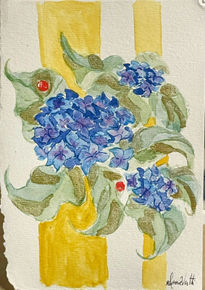 Hortensias Amarillas