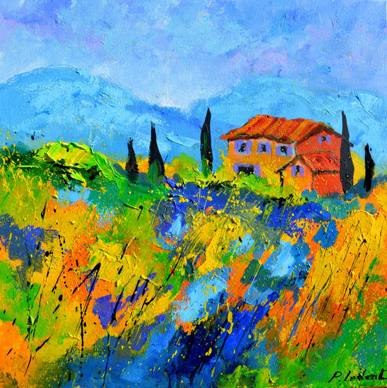 Provence 4425 Óleo Lienzo Paisaje