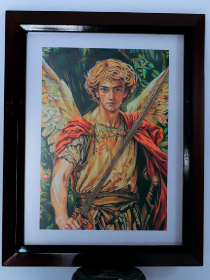 San miguel arcángel Lápiz