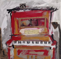 Piano Rojo
