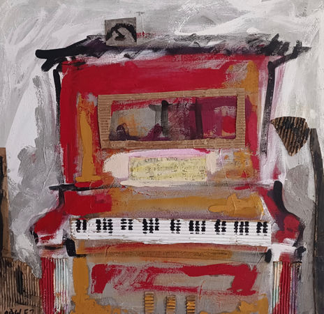 Piano Rojo