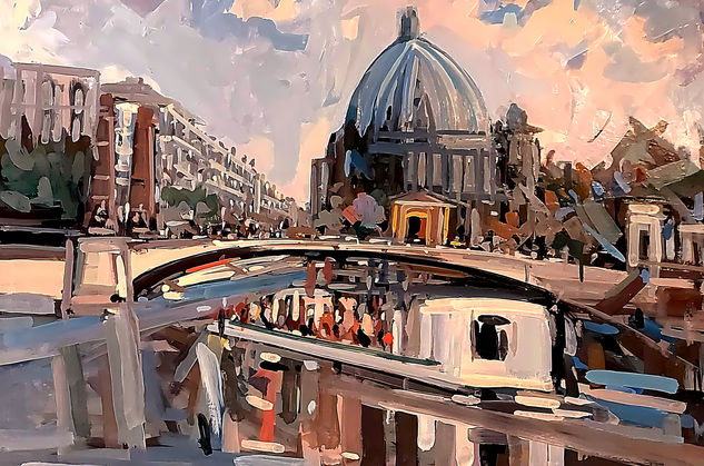 Berlin Óleo Lienzo Paisaje