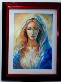 Virgen maría retrato
