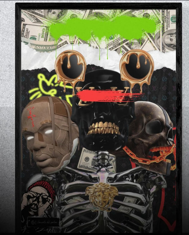 Death poster X LV-inspired