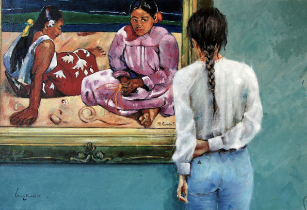 Model 04 2025 Oil Canvas Figure Painting