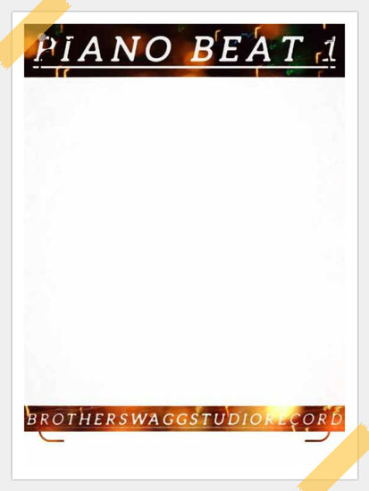 "Experience the Sound of Excellence: 'Intro Beat Piano' by BrotherswaggStudioRecords" 