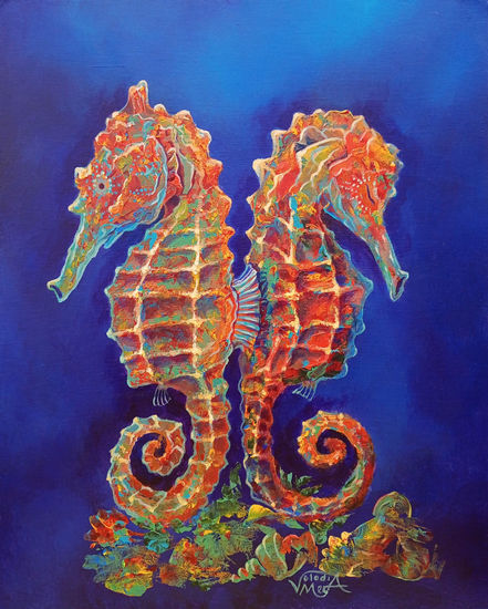 Dreams Acrylic Panel Marine Painting