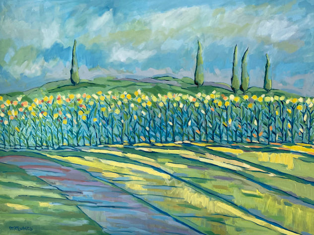 The Harvest Oil Canvas Landscaping