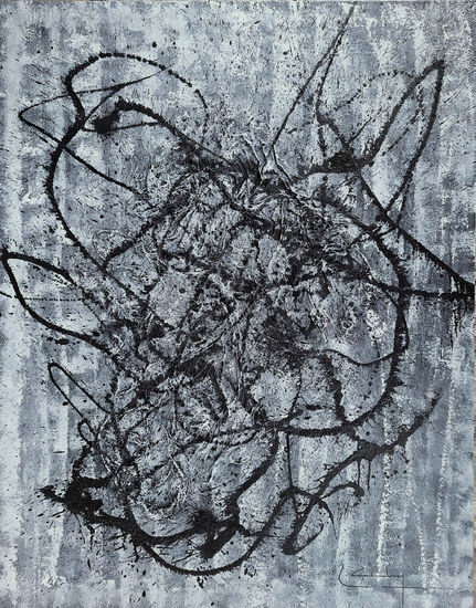 " Dripping Selection XXL" Mixed media Canvas Others