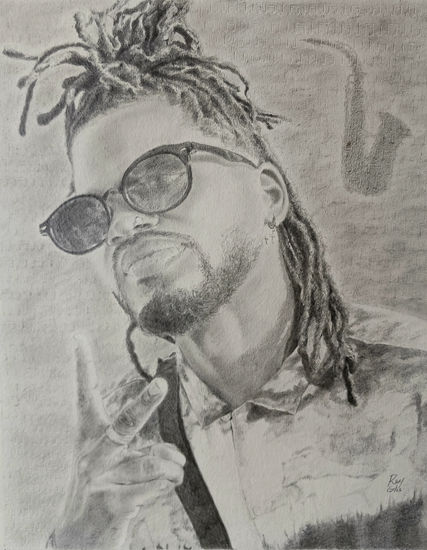 Mi amigo músico II Pencil
