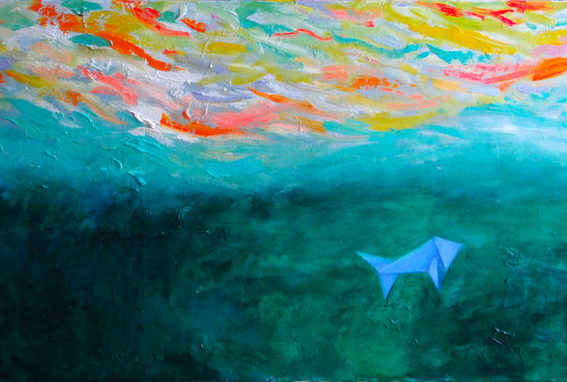 origami en el mar