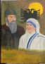 Hero and Angel Skanderbeg and Mother Teresa”