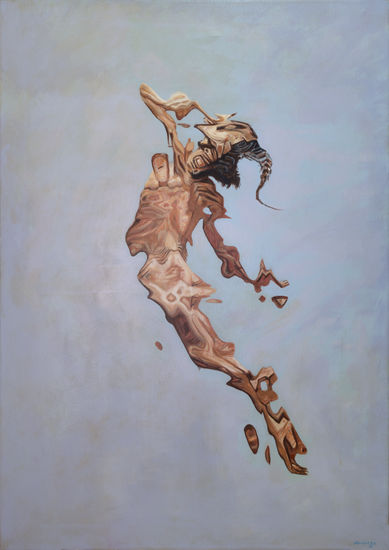 Prometeo, la danza de Joseph Merrick Oil Canvas Figure Painting