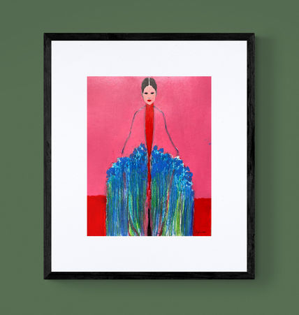 Girl with a Bouquet
