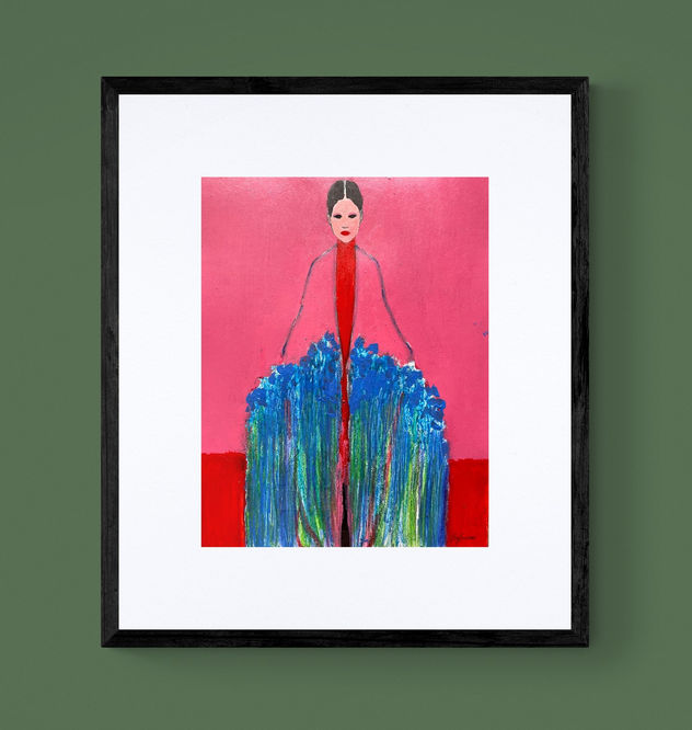 Girl with a Bouquet