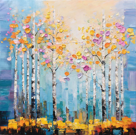 Birch trees forrest...
