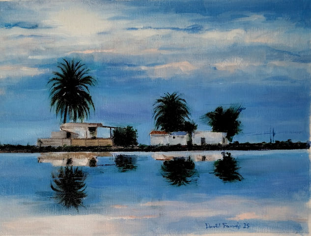Delta 2025 Oil Canvas Landscaping