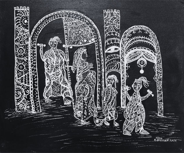 Echoes of the Past Acrylic Canvas Others