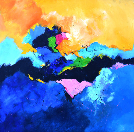 Bright summer Oil Canvas Others