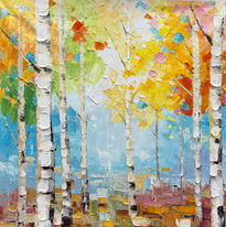 Colorful forrest 1457