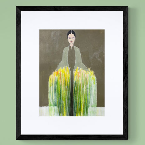 Girl with a Bouquet