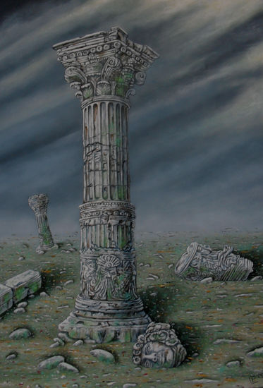 Forgotten Memory Oil Panel Landscaping