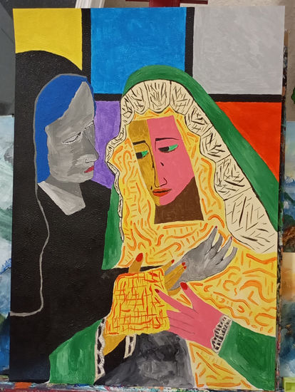 Camarera de San Juan de la Palma Acrylic Paper Others
