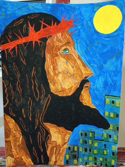 Gitano de la Cava Acrylic Card Portrait