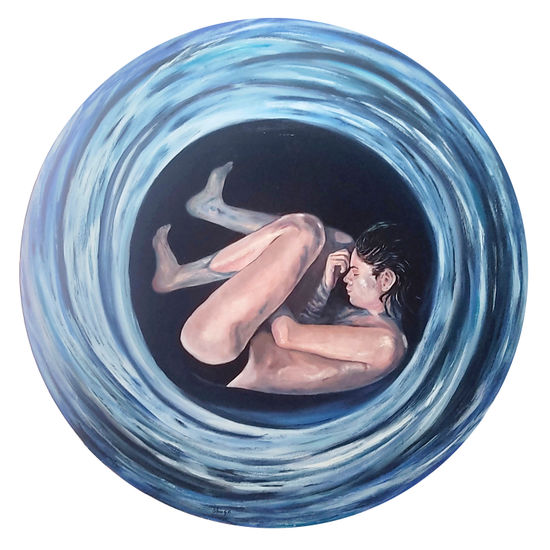 RENACER Oil Panel Nude Paintings