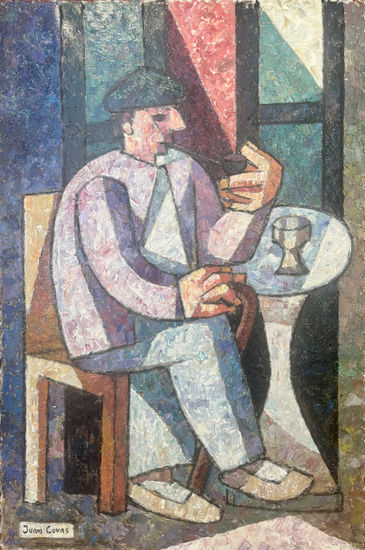 FUMADOR DE PIPA Óleo Lienzo Retrato