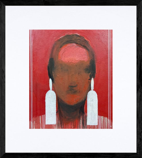 The BIJOUTERIE series Media Mixta Cartulina Retrato