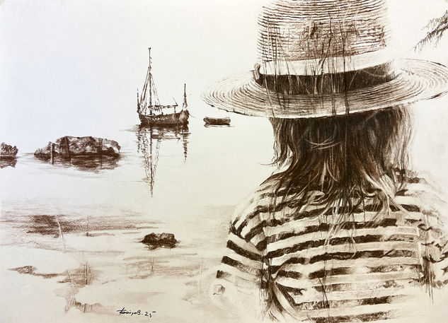 His Ships Charcoal