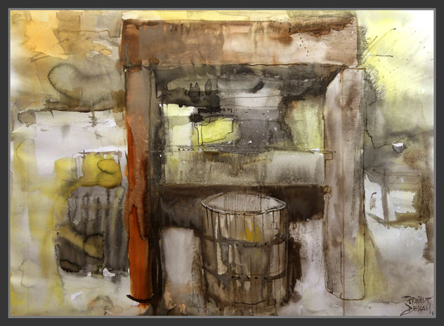 PREMSA-OLI-PINTURA-ART-CAMPS-FONOLLOSA-MASIA-CAL PELFORT-AQUAREL·LA-HISTORIA-ACTIVITATS-AGRICOLES-ARTISTA-PINTOR-ERNEST DESCALS
