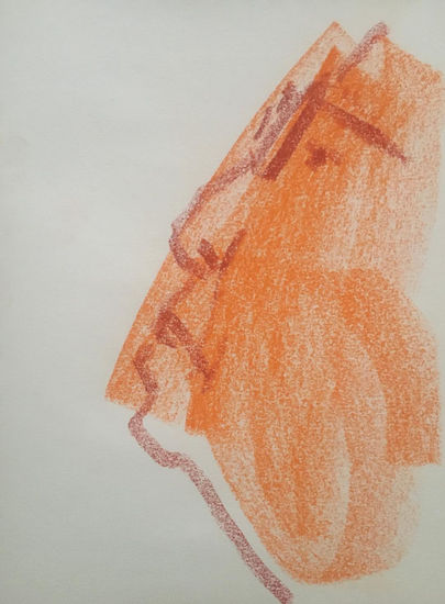 Perfil Pastel Papel Retrato
