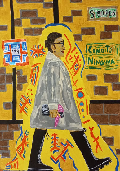 Carrera oficial Acrylic Paper Figure Painting