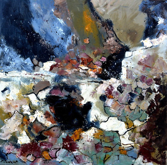 Collapsing time Óleo Lienzo Otros