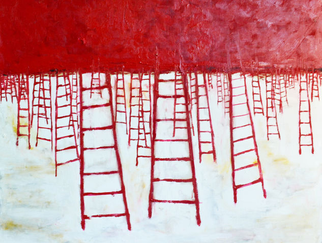 Knocking on Heaven’s Doors Media Mixta Lienzo Paisaje