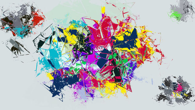 Luminous Cosmic Structure– Limited Edition Print 