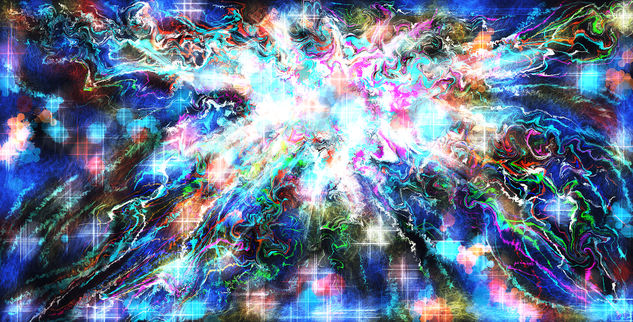 Primordial Explosion  - Limited Edition Print 